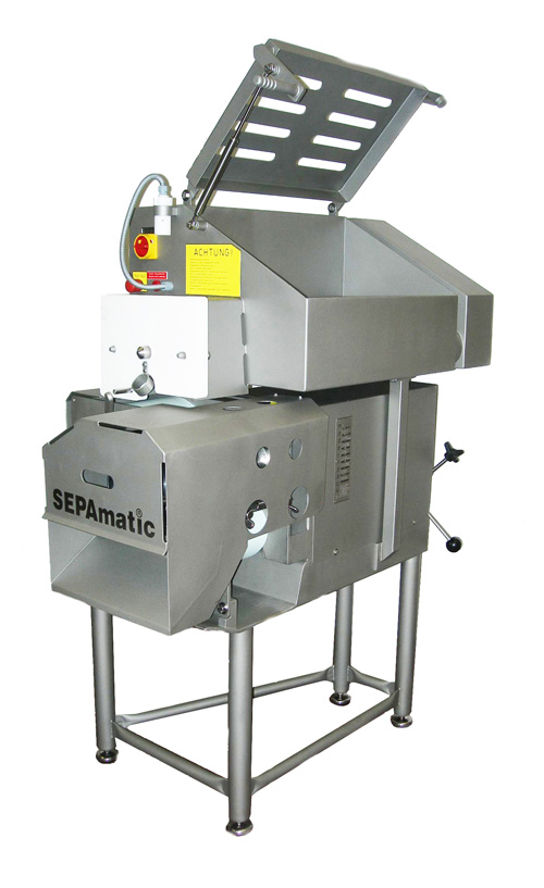 separadora industrial sepamatic 410 para alimentación